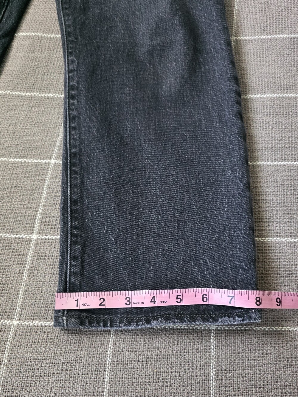 Levi's Ribcage Straight Jeans High Rise Button Fly - Picture 6 of 9